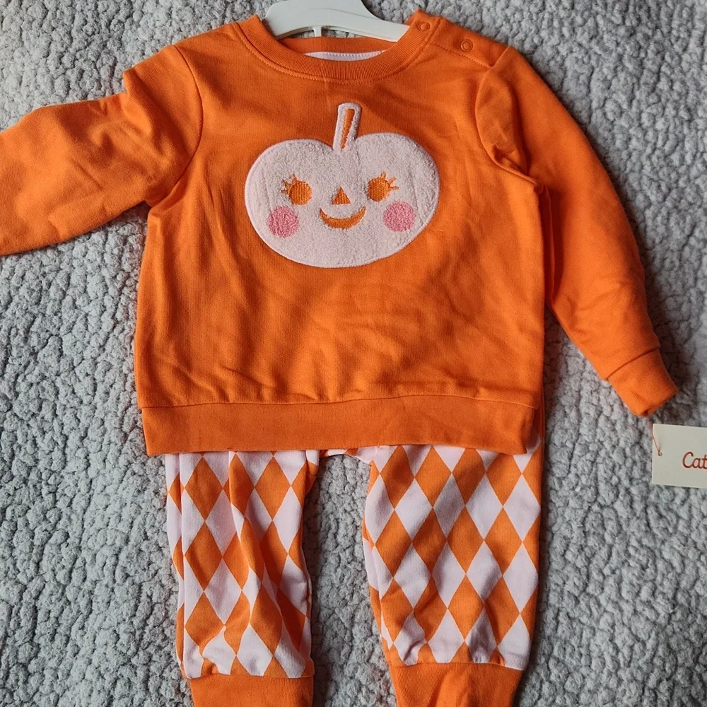 Halloween, Carter's Baby Halloween Pajamas And Outfits, Baby Thanksgiving Dress